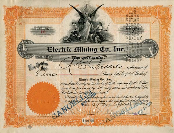Electric Mining Co., Inc.